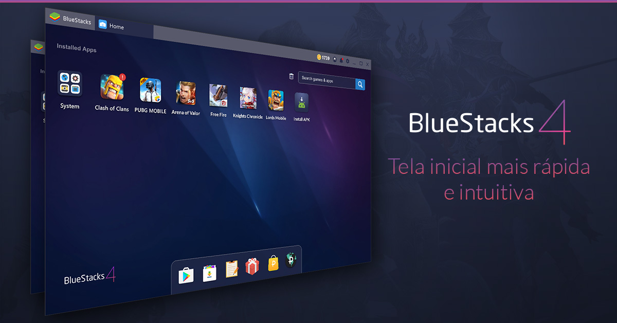 Jogos de Android a jato no PC? A versão 4 do BlueStacks está aqui!