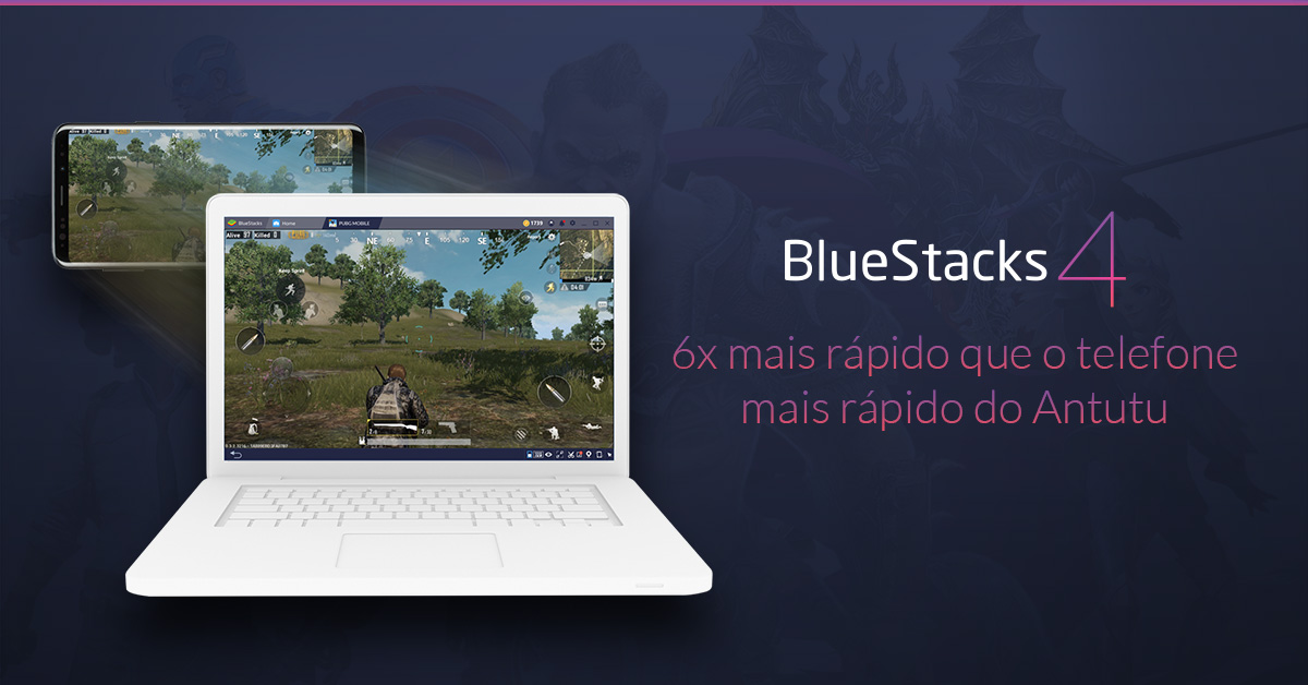 Jogos de Android a jato no PC? A versão 4 do BlueStacks está aqui!