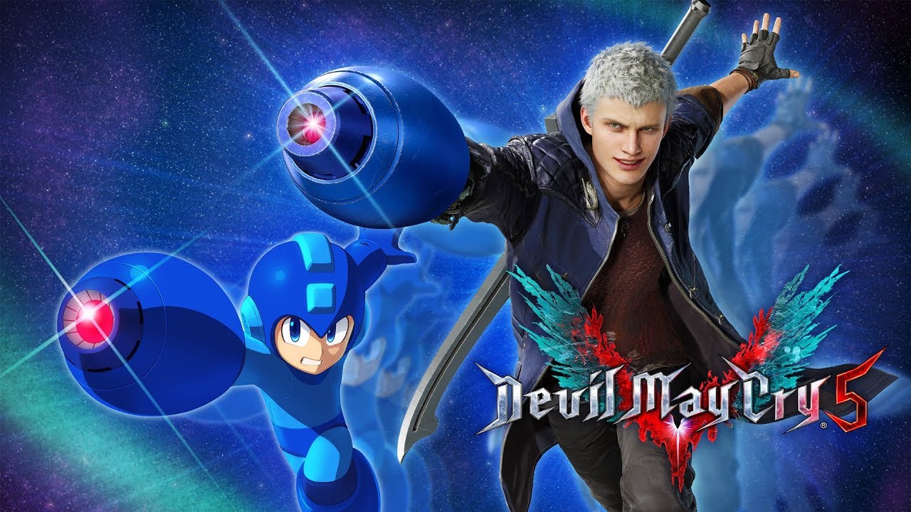 Devil May Cry 5 Veja Mega Buster O Braço De Mega Man Em Ação Com