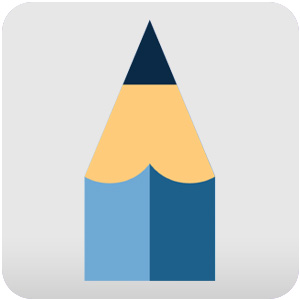 Logo Pencil App Ícone Logo Pencil App Ícone