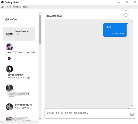 IG:dm Download para Windows Grátis