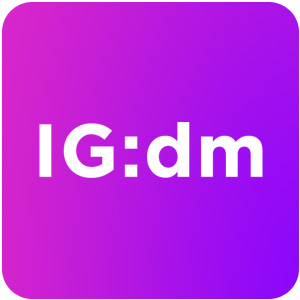 Logo IG:dm Ícone Logo IG:dm Ícone