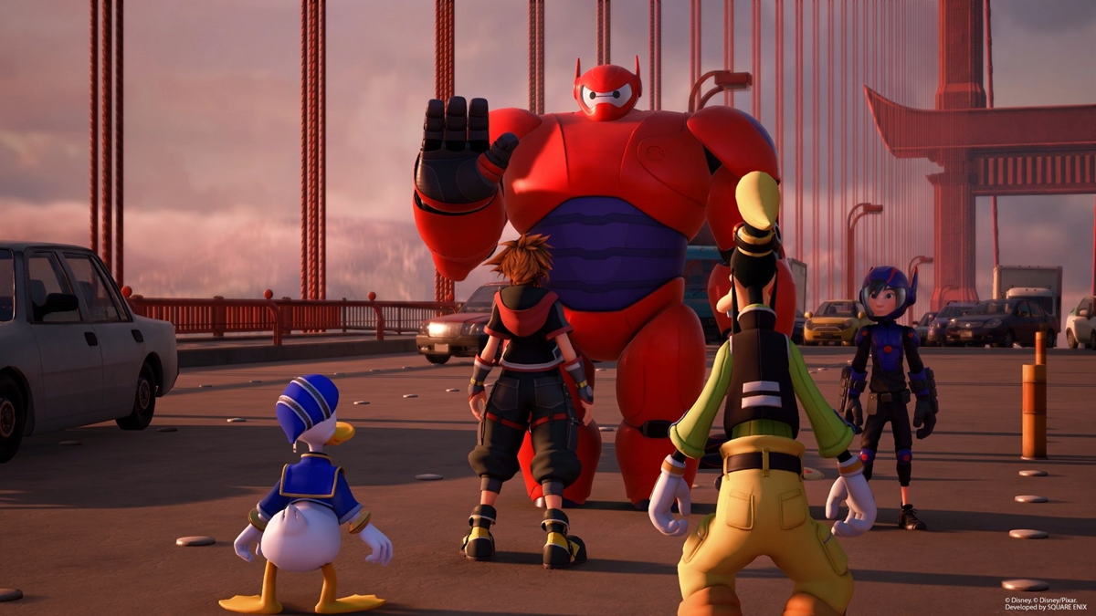 Kingdom Hearts 3 ganha novas imagens recheadas de personagens e ação