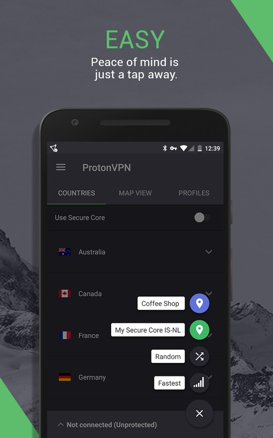 protonvpn download for android