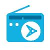 Logo NextRadio - Live FM Radio Ícone Logo NextRadio - Live FM Radio Ícone