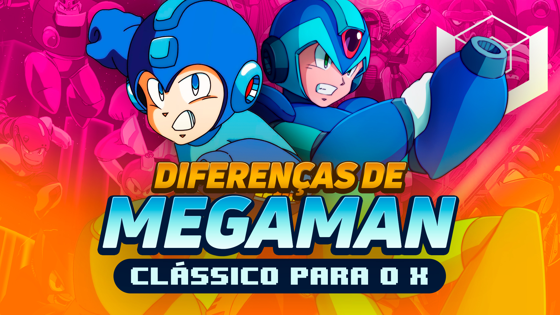 Diferenças de Mega Man e Mega Man X