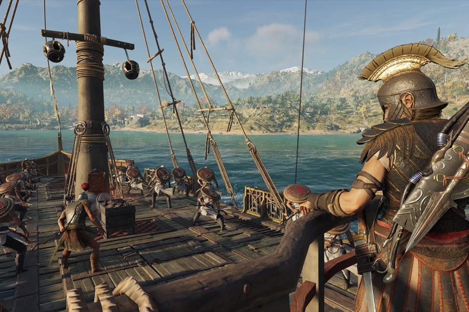 Assassin’s Creed Odyssey tem recorde de jogadores simultâneos no PC
