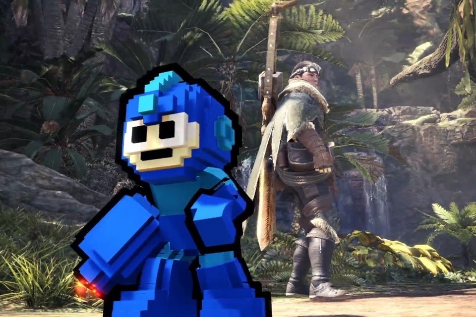 Monster Hunter World para PC recebe evento de Mega Man