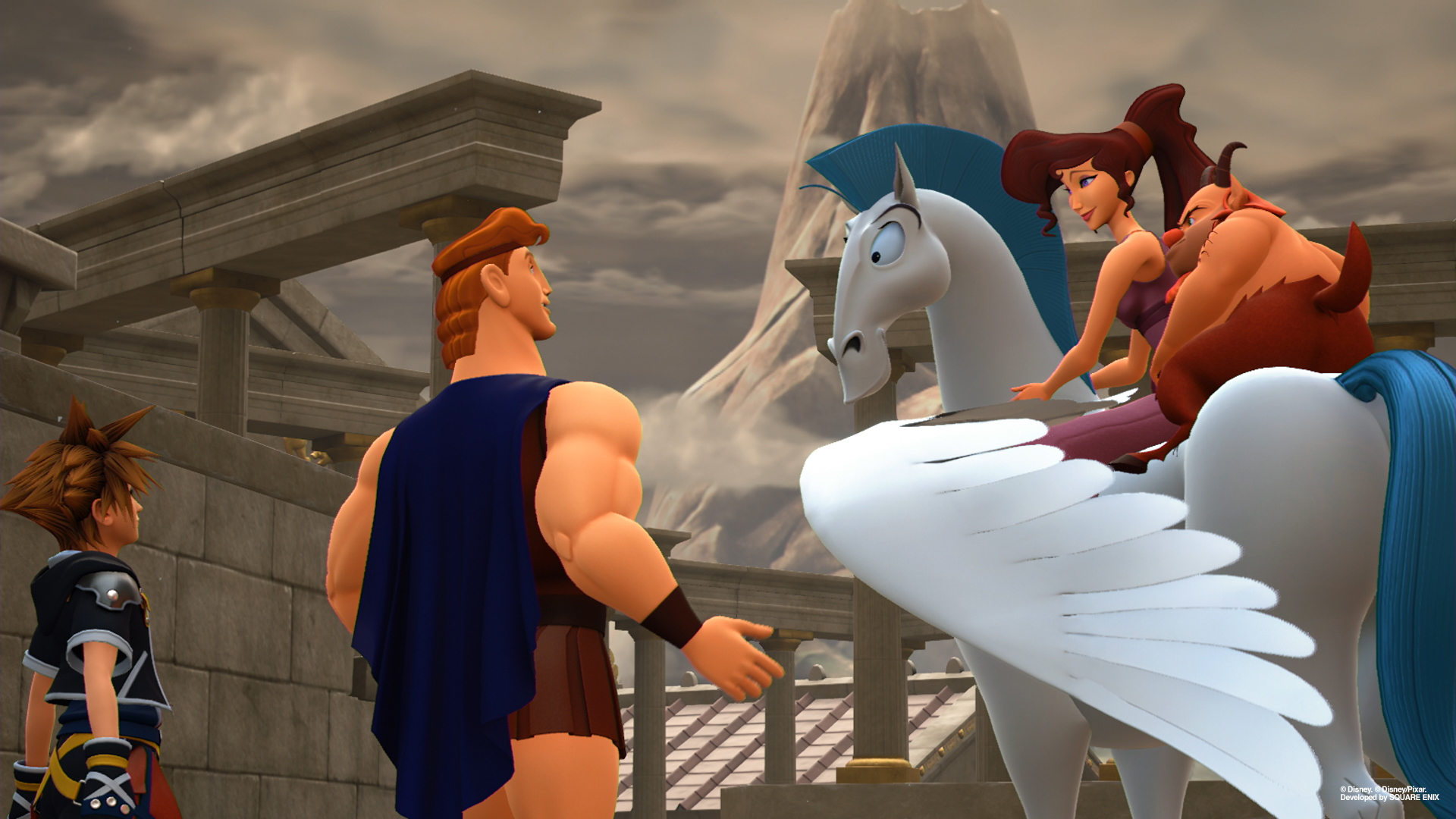 Kingdom Hearts 3 ganha imagens de Twilight Town e Olympus Coliseum