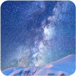 Logo Starry Sky Theme Ícone Logo Starry Sky Theme Ícone