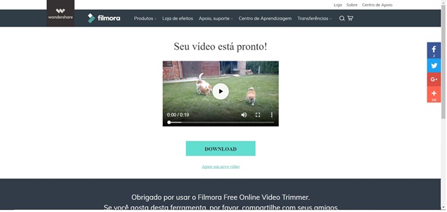 Imagem 3 do Filmora Online Video Trimmer