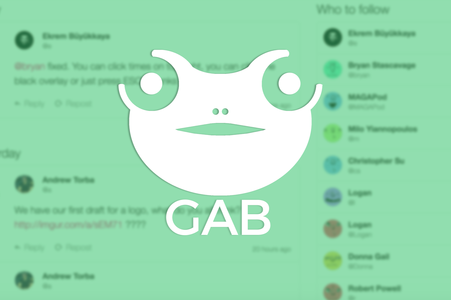 Imagem de: Gab, a rede social da extrema-direita, foi derrubada da internet