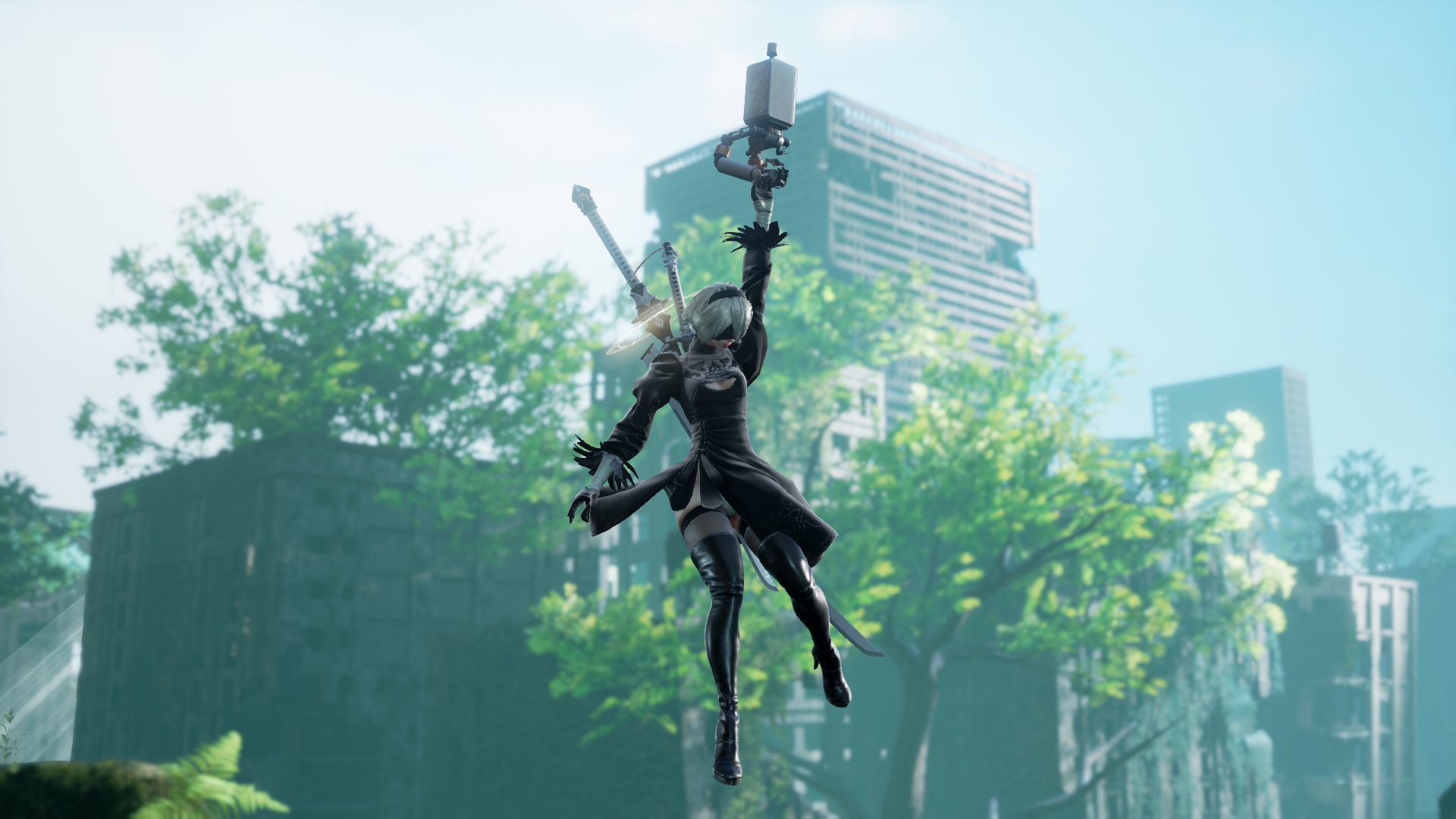 2B, de NieR: Automata, ganha diversas novas imagens em SoulCalibur VI
