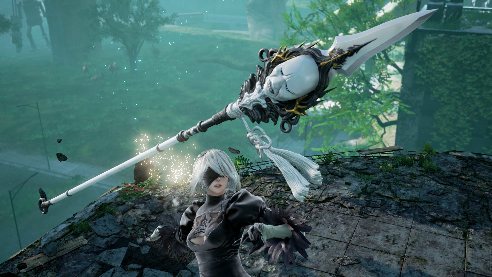 2B, de NieR: Automata, ganha diversas novas imagens em SoulCalibur VI