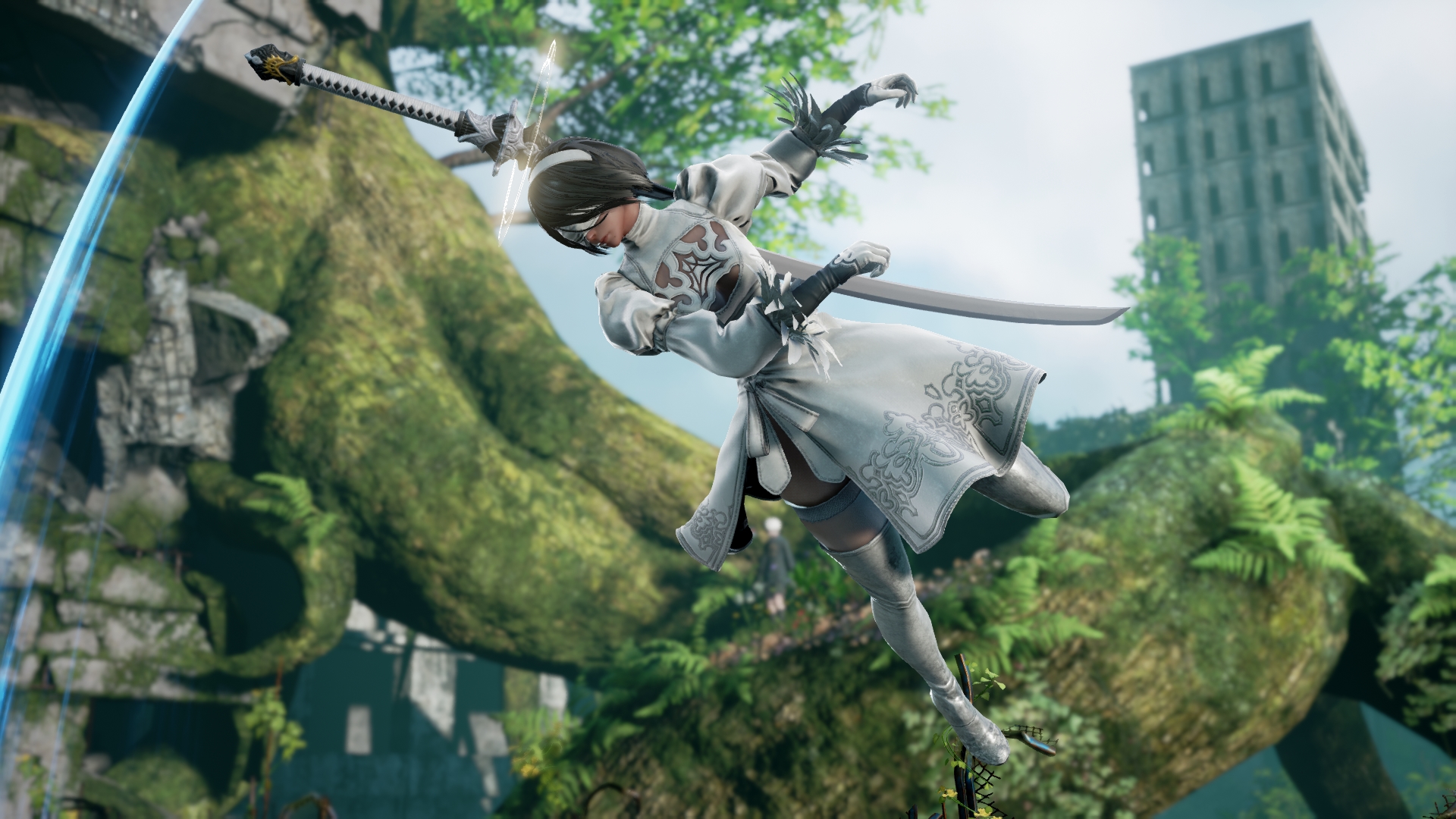 2B, de NieR: Automata, ganha diversas novas imagens em SoulCalibur VI