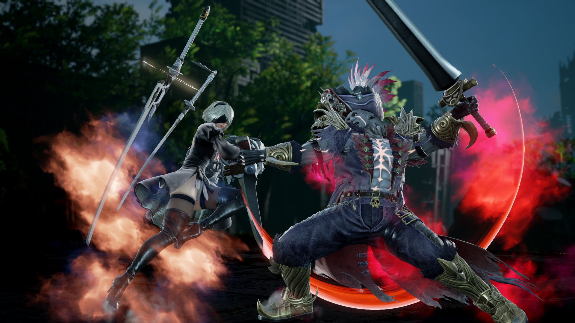 2B, de NieR: Automata, ganha diversas novas imagens em SoulCalibur VI