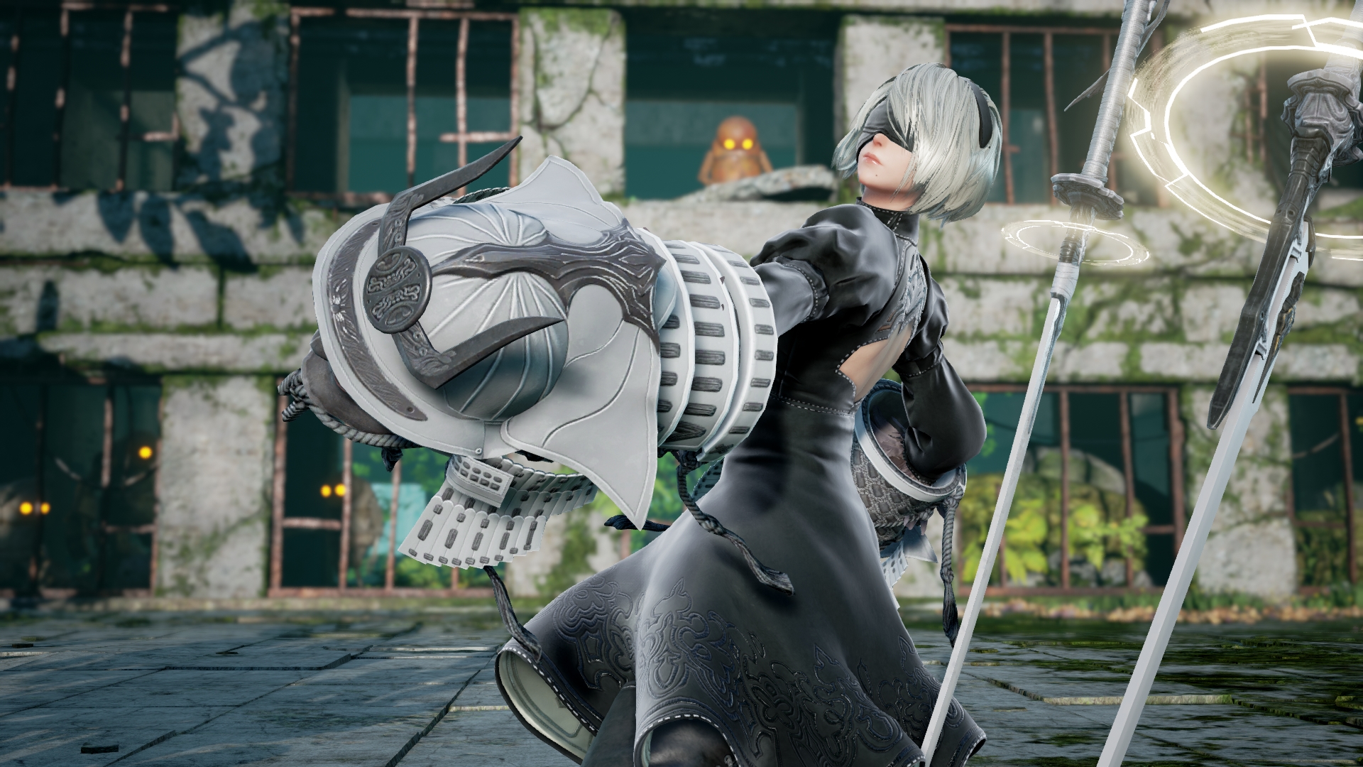 2B, de NieR: Automata, ganha diversas novas imagens em SoulCalibur VI