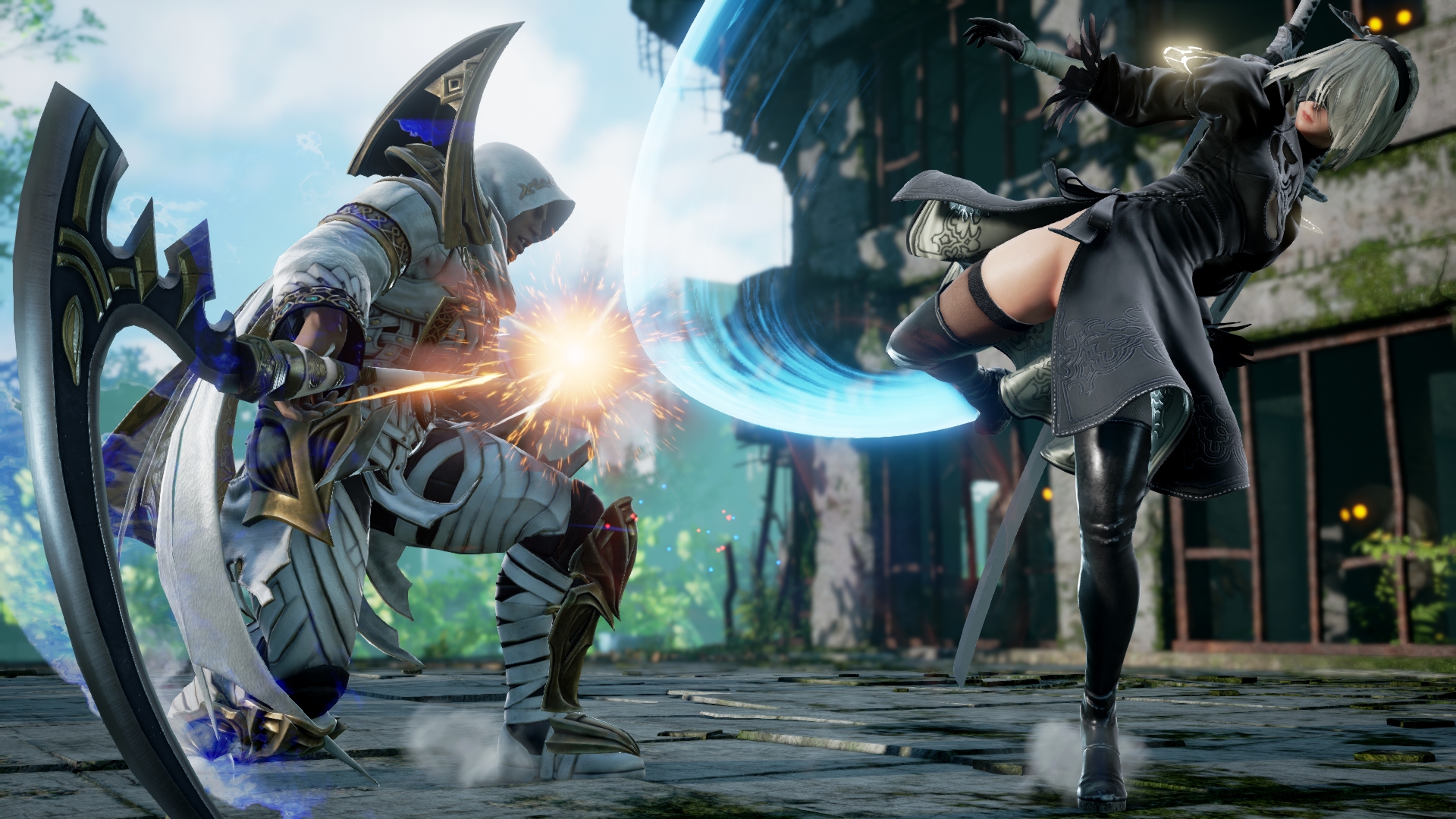 2B, de NieR: Automata, ganha diversas novas imagens em SoulCalibur VI