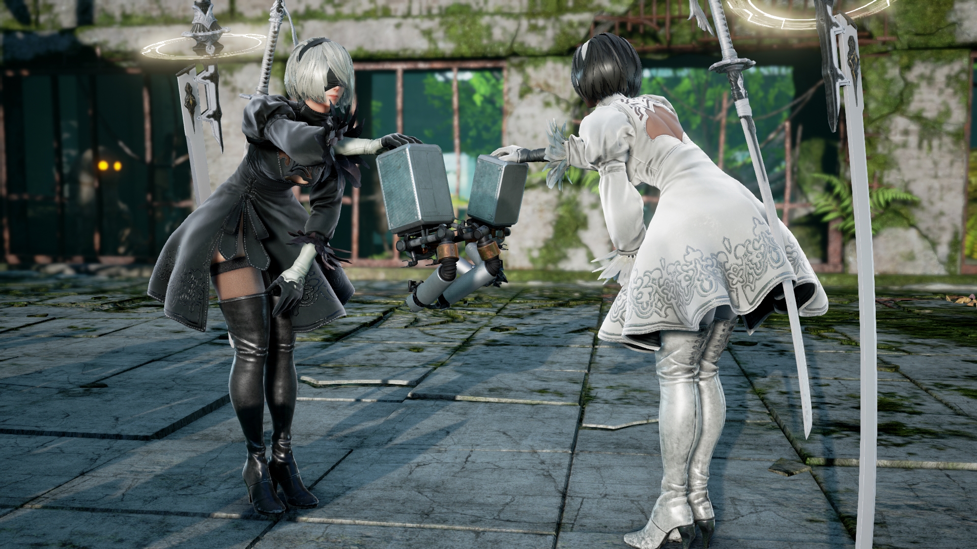 2B, De NieR: Automata, Ganha Diversas Novas Imagens Em SoulCalibur VI ...