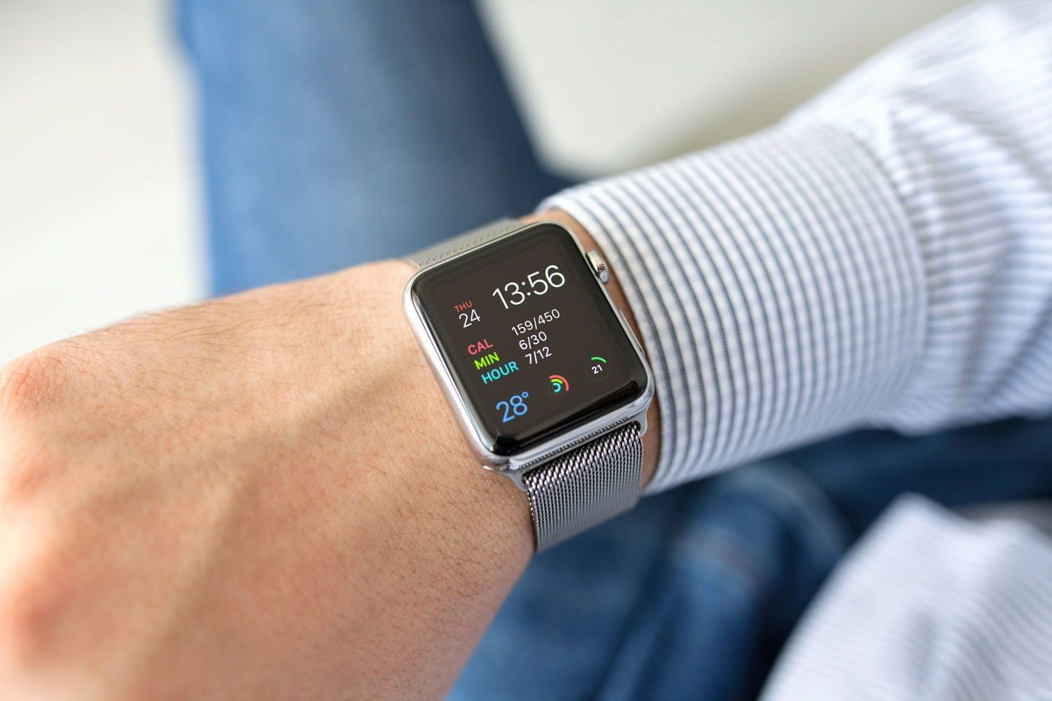 apple watch serie 4 prata