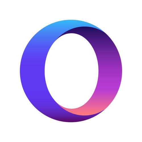 Logo Opera Touch Ícone Logo Opera Touch Ícone