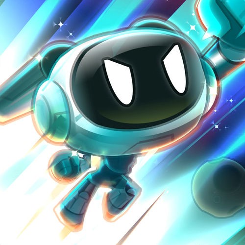 Logo Cosmobot – Hyper Jump Ícone Logo Cosmobot – Hyper Jump Ícone