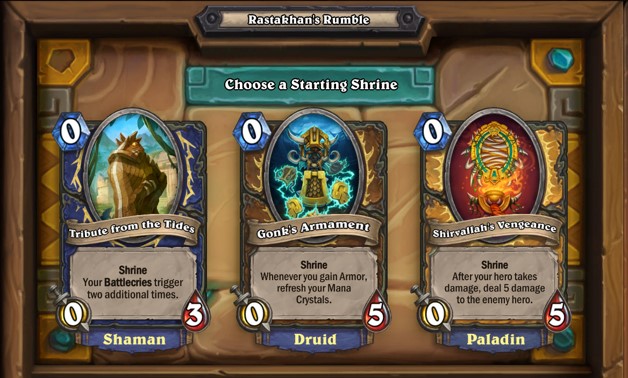 Hearthstone visita o Ringue do Rastakhan em dezembro
