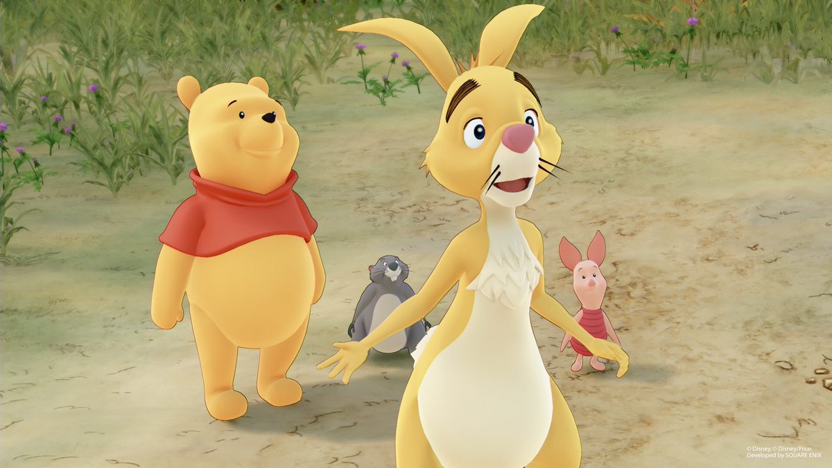 Kingdom Hearts 3 ganha novas imagens com Ursinho Pooh e 100 Acre Wood
