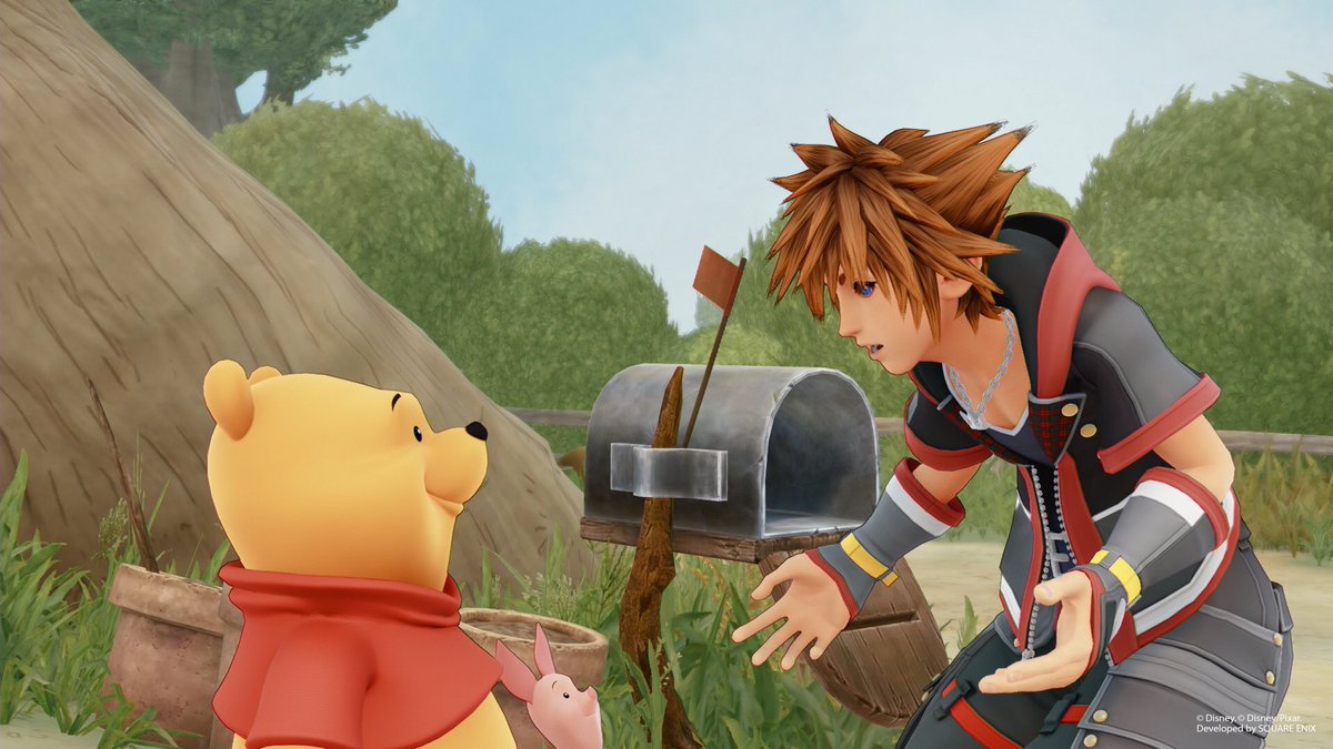 Kingdom Hearts 3 ganha novas imagens com Ursinho Pooh e 100 Acre Wood