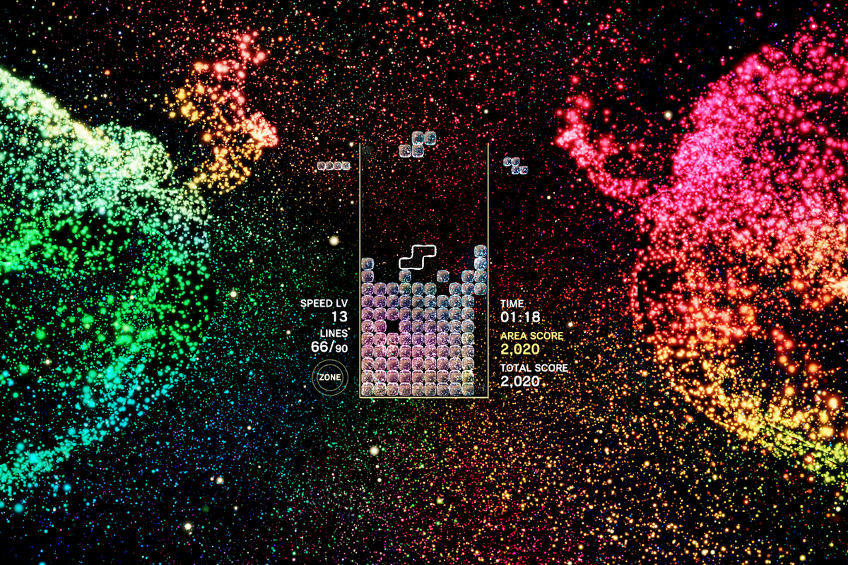 Tetris Effect é um espetáculo audiovisual que encanta, diverte e surpreende