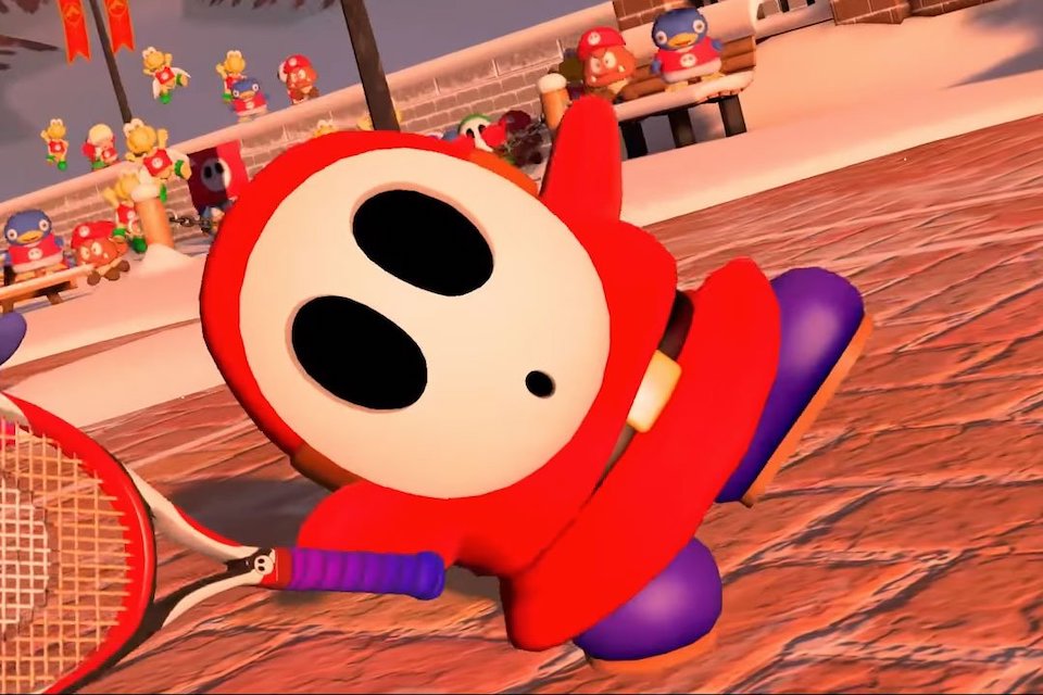 Mario Tennis Aces recebe trailers para Shy Guy e Petey Piranha