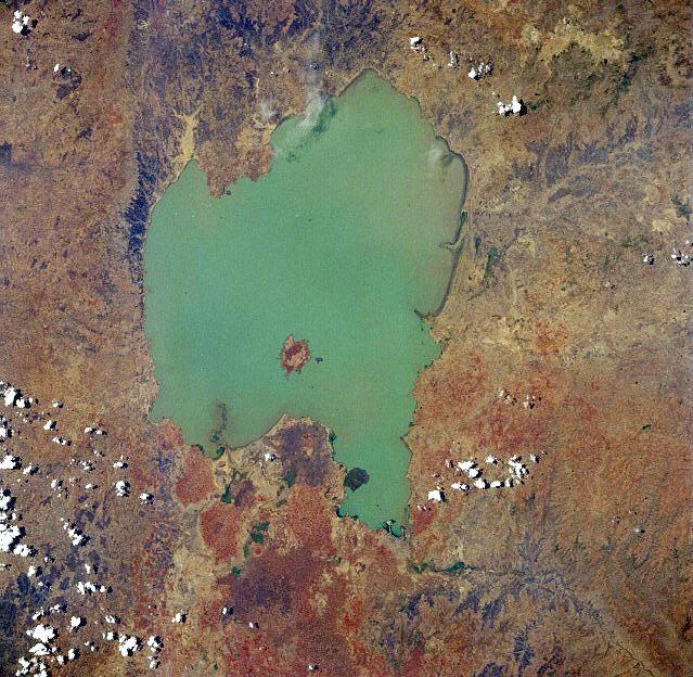 Lago Tana (Crédito: Wikimedia Commons/Nasa)