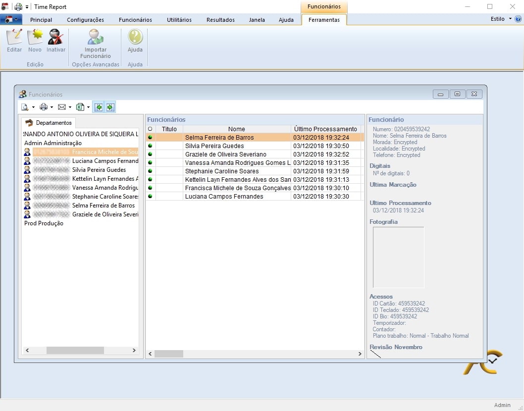 Imagem 2 do Sistema Relógio de Ponto (Portaria 1510 e 373)