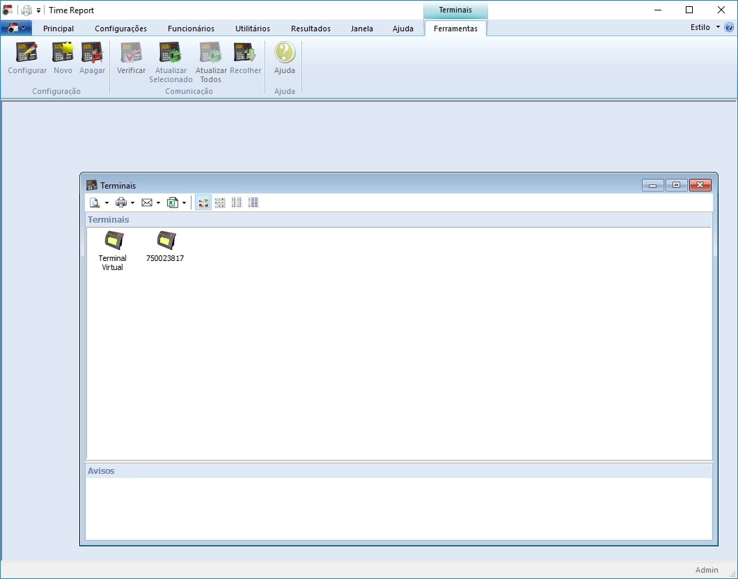 Imagem 3 do Sistema Relógio de Ponto (Portaria 1510 e 373)