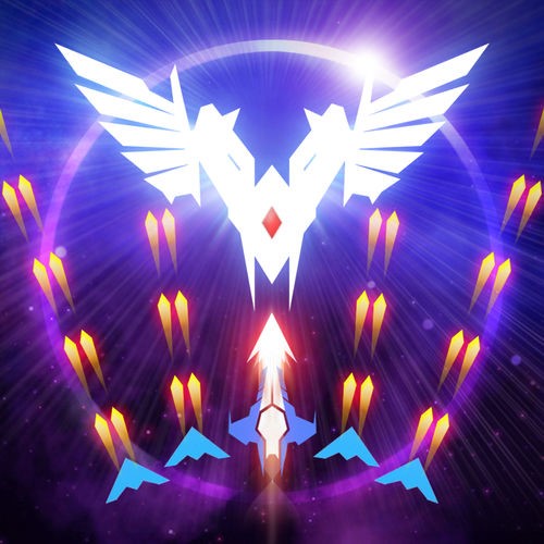 Logo Space Wingmen Ícone Logo Space Wingmen Ícone