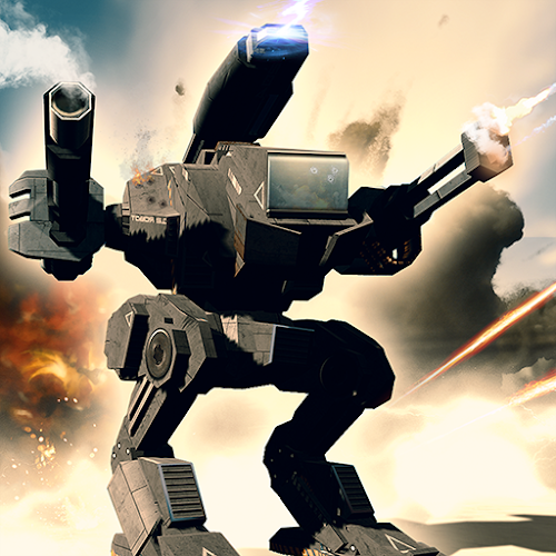 Logo Mech Battle Ícone Logo Mech Battle Ícone
