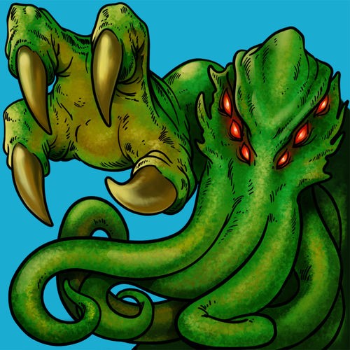 Logo Lovecraft Quest - A Comix Game Ícone Logo Lovecraft Quest - A Comix Game Ícone