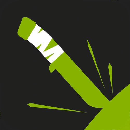 Logo Knife Rush Ícone Logo Knife Rush Ícone