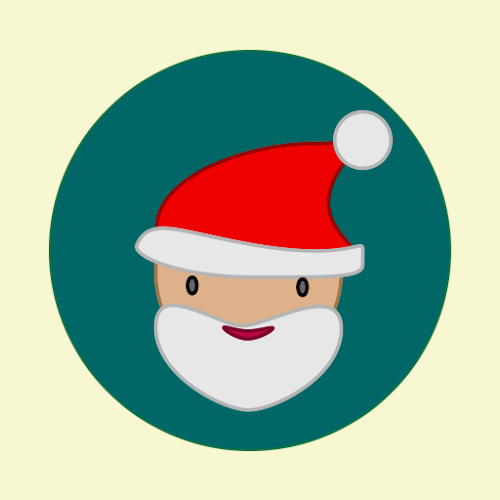 Logo Secret Santa App Ícone Logo Secret Santa App Ícone