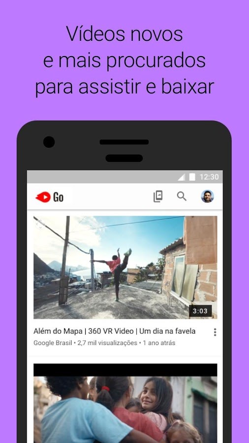 YouTube Go Download para Android em Português Grátis