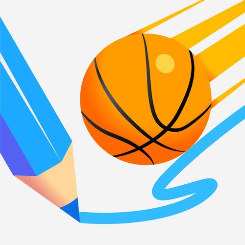 Logo Dunk Line Ícone Logo Dunk Line Ícone