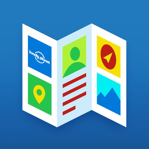 Logo Trips by Lonely Planet Ícone Logo Trips by Lonely Planet Ícone