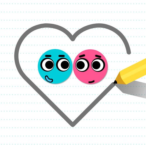 Logo Love Balls Ícone Logo Love Balls Ícone