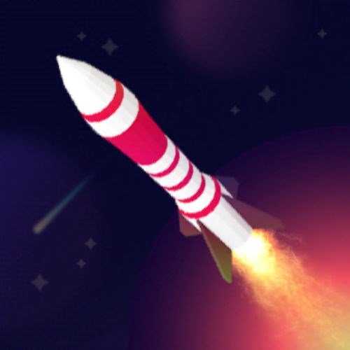 Logo Flip The Rocket Ícone Logo Flip The Rocket Ícone