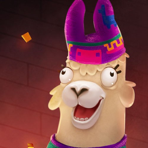 Logo Adventure Llama Ícone Logo Adventure Llama Ícone