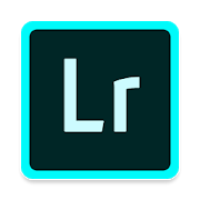 Logo Adobe Photoshop Lightroom Ícone Logo Adobe Photoshop Lightroom Ícone