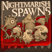 Logo Nightmarish Spawns Ícone Logo Nightmarish Spawns Ícone