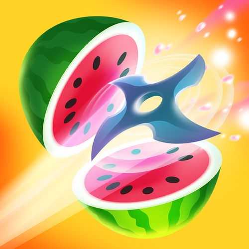 Logo Fruit Master Ícone Logo Fruit Master Ícone