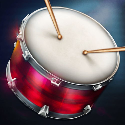 Logo Drums - jogos reais de bateria Ícone Logo Drums - jogos reais de bateria Ícone