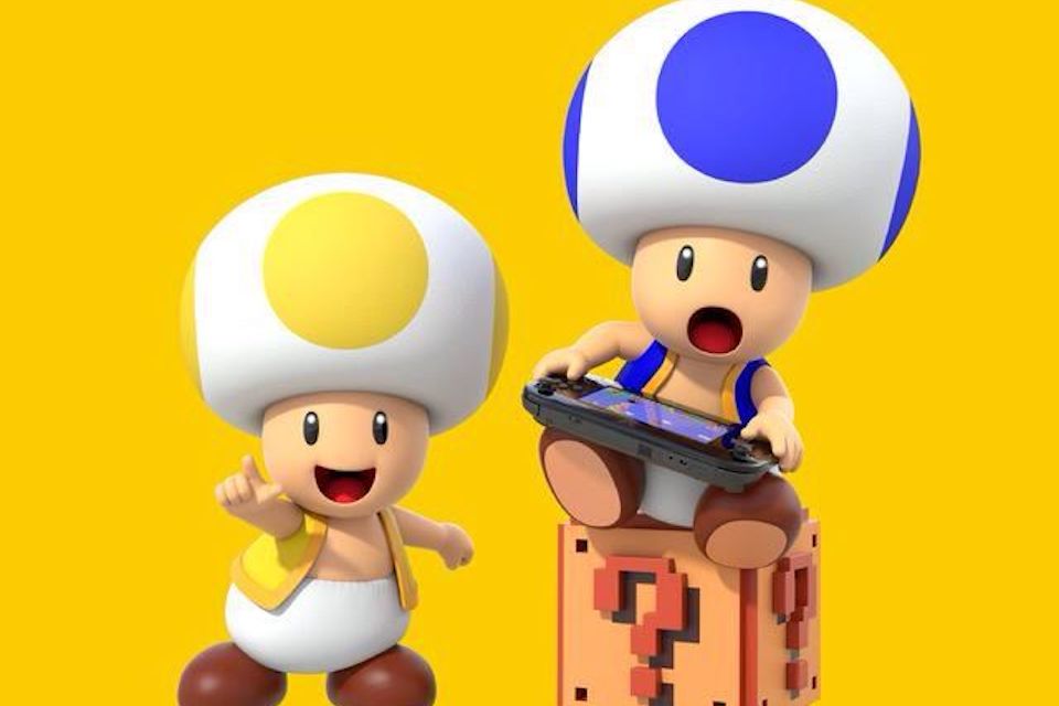 Ainda é possível jogar como Toad azul em New Super Mario Bros. U Deluxe